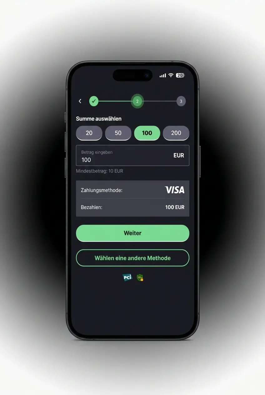 Stappenplan voor het claimen van de NV CASINO no deposit bonus via registratie en verificatie