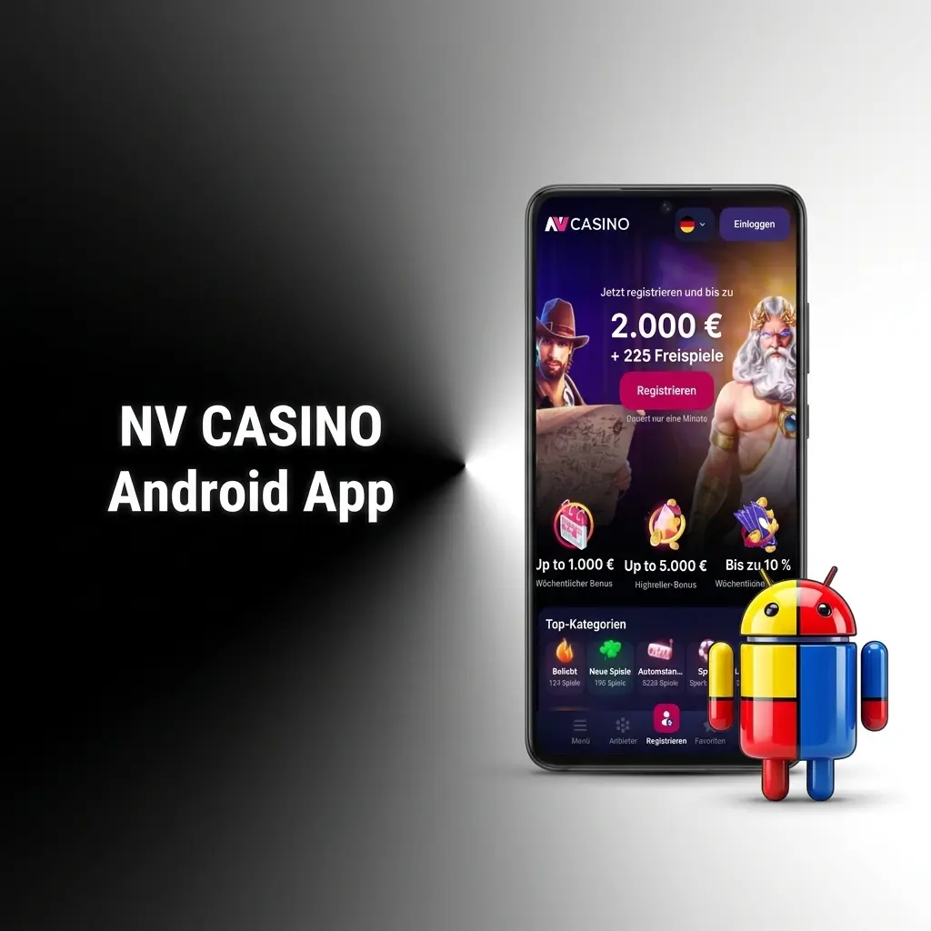 NV Casino Android-app downloaden en installeren op telefoon of tablet om weddenschappen te plaatsen en casinospellen te spelen