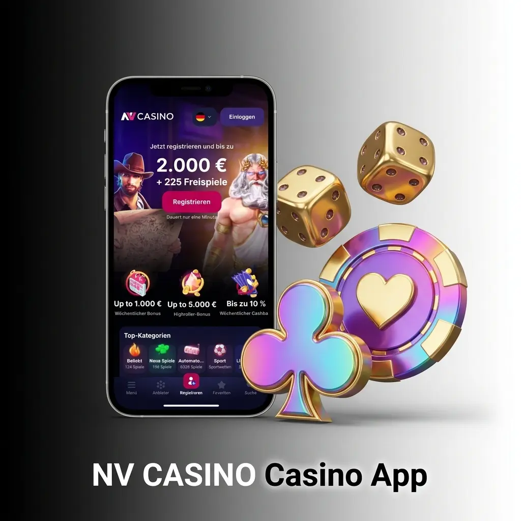 NV CASINO app met live evenementen, tafelspellen, honderden slots en live casino met dealers bij Lightning Roulette en Crazy Time.
