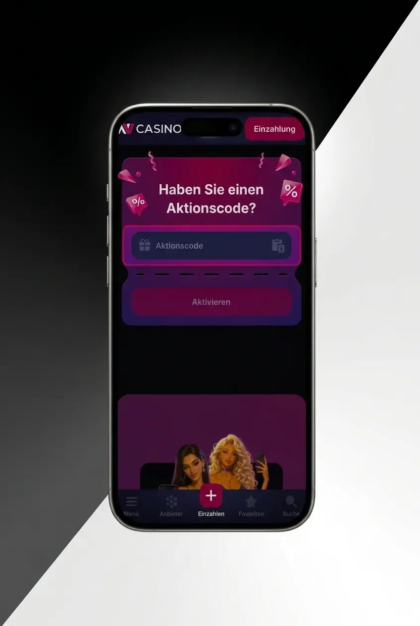 NV Casino promotiecode activeren in de app via het stortingsscherm met iDEAL, Trustly, Visa of Mastercard.