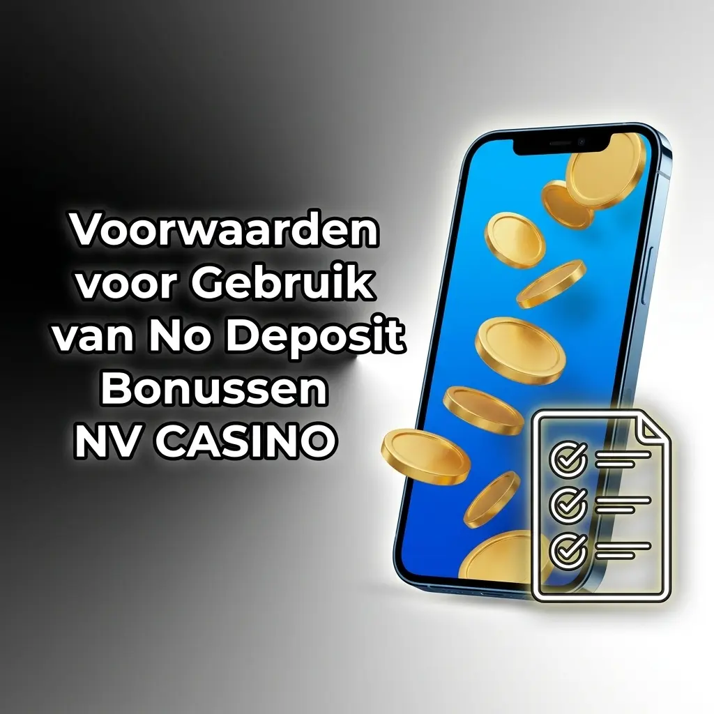Voorwaarden en wagering vereisten voor de no deposit bonus bij NV CASINO, inclusief leeftijd en inzetlimieten