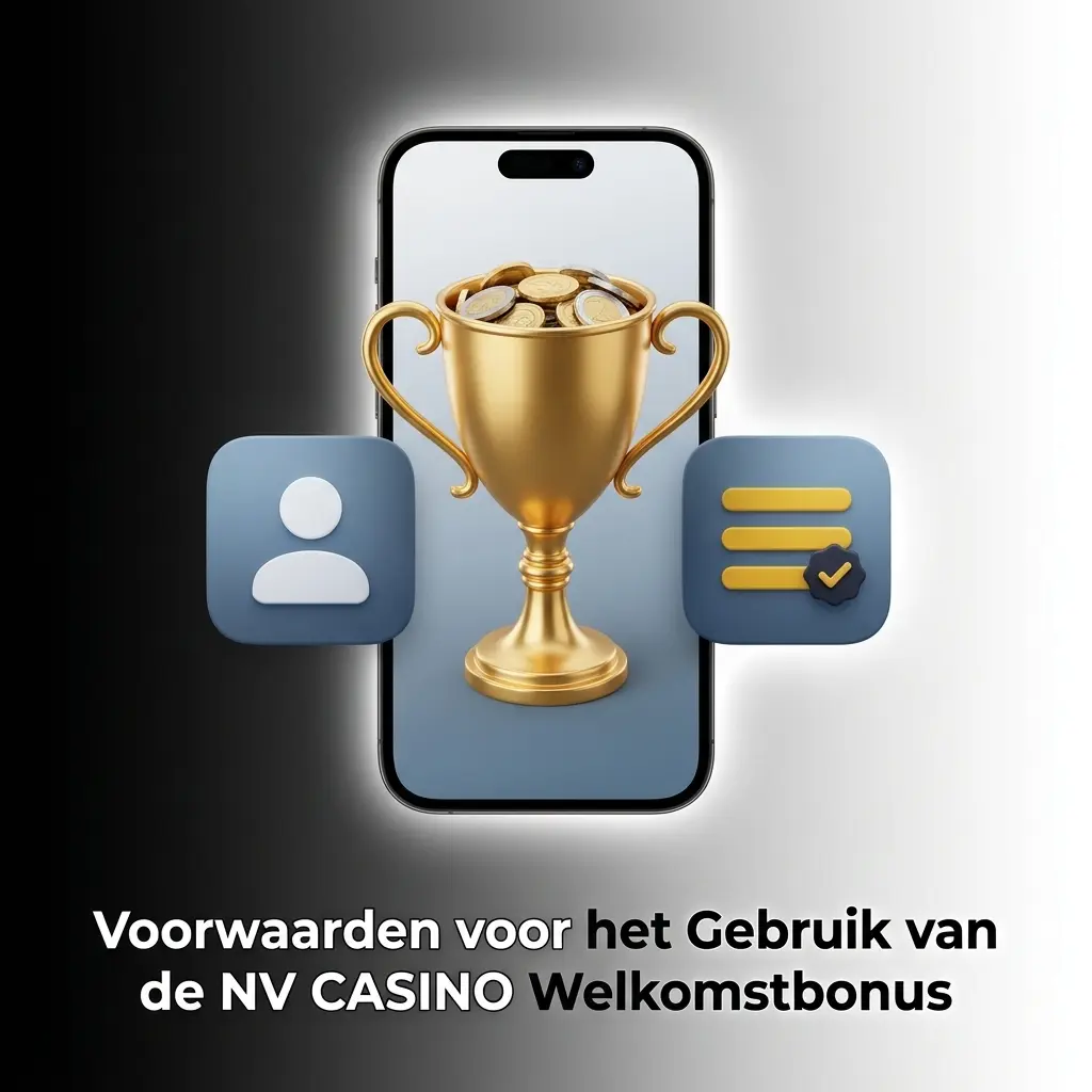 Voorwaarden voor de NV CASINO welkomstbonus: leeftijd, CRUKS-registratie, wagering requirement en inzetlimieten uitgelegd.