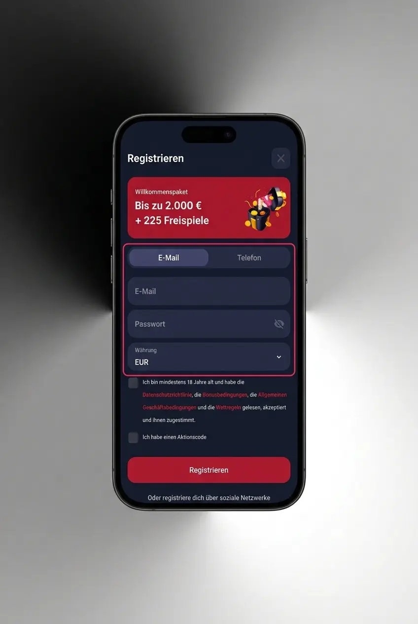 Stappenplan voor het registreren van een account bij NV Casino in vijf eenvoudige stappen